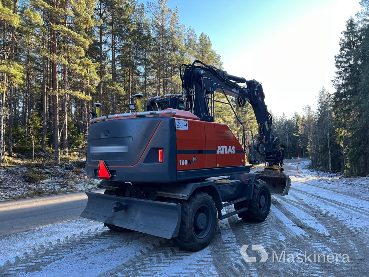 Hjulgrävare Atlas 160 W med grävsystem - Гусеничный экскаватор: фото 5 Hjulgrävare Atlas 160 W med grävsystem - Гусеничный экскаватор: фото 5