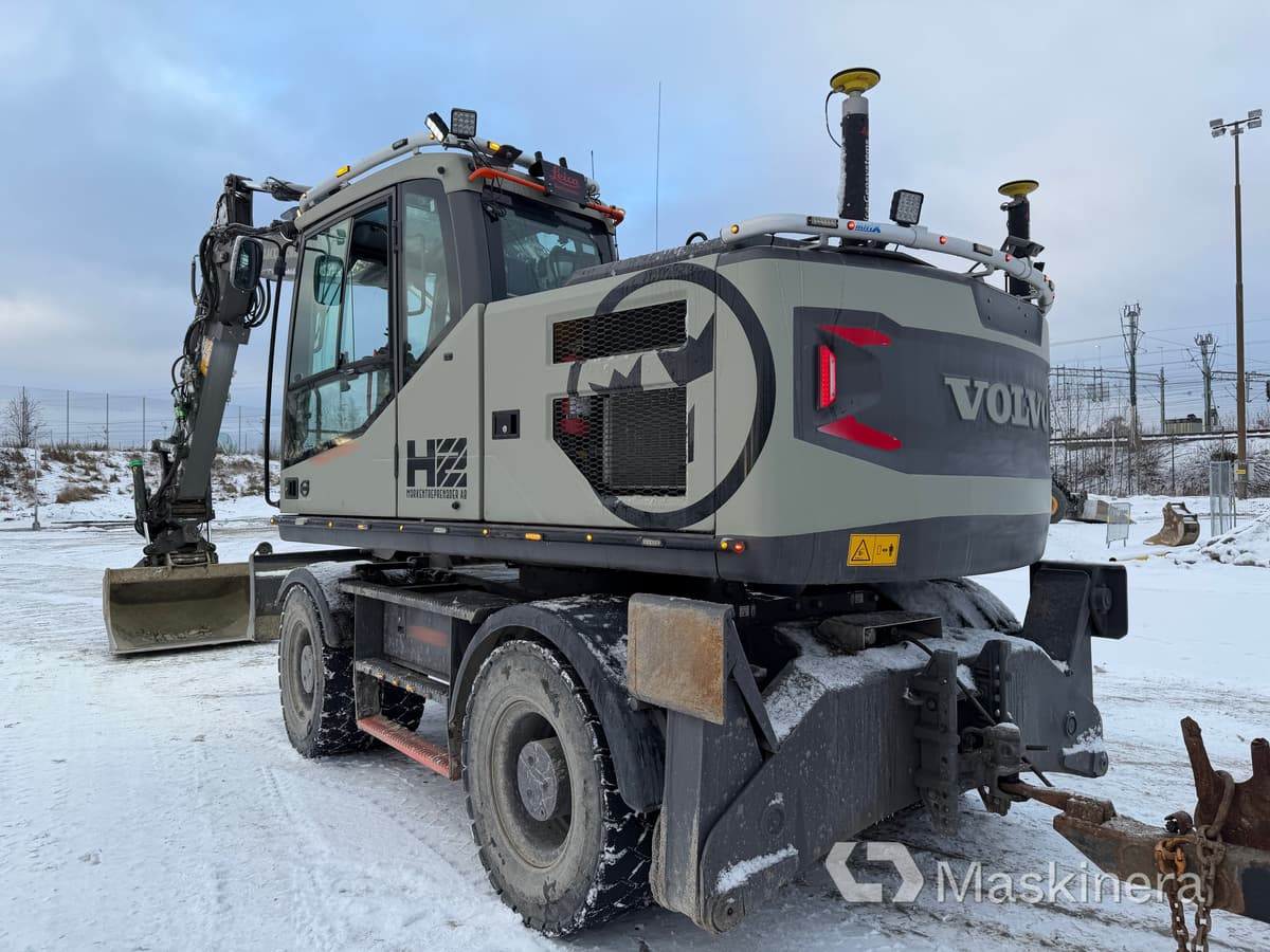 Гусеничный экскаватор Hjulgrävare Volvo EW160E med tillbehör: фото 8 Гусеничный экскаватор Hjulgrävare Volvo EW160E med tillbehör: фото 8