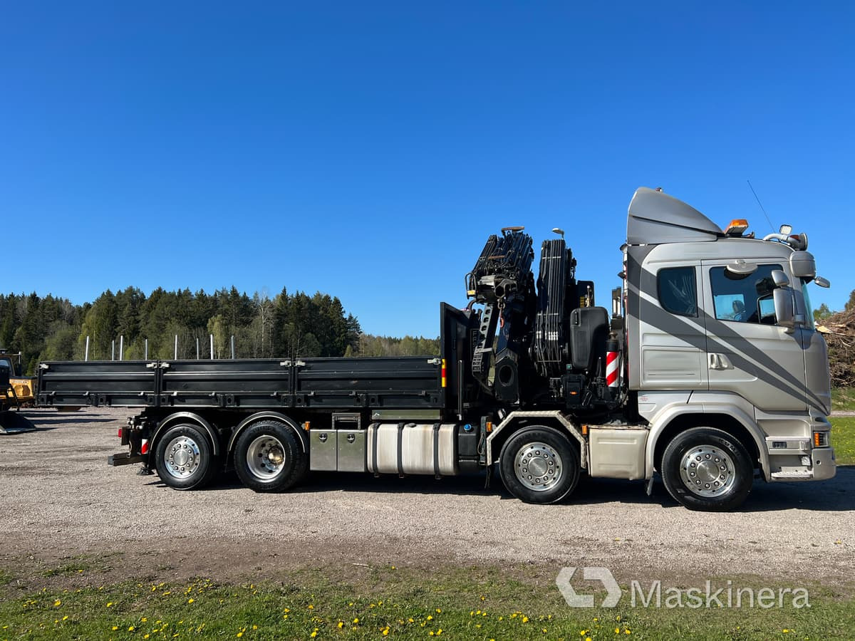 Kranväxlare Scania R450 Fassi F660RA.2.26 med jibb - Крюковой мультилифт, Автоманипулятор: фото 4 Kranväxlare Scania R450 Fassi F660RA.2.26 med jibb - Крюковой мультилифт, Автоманипулятор: фото 4