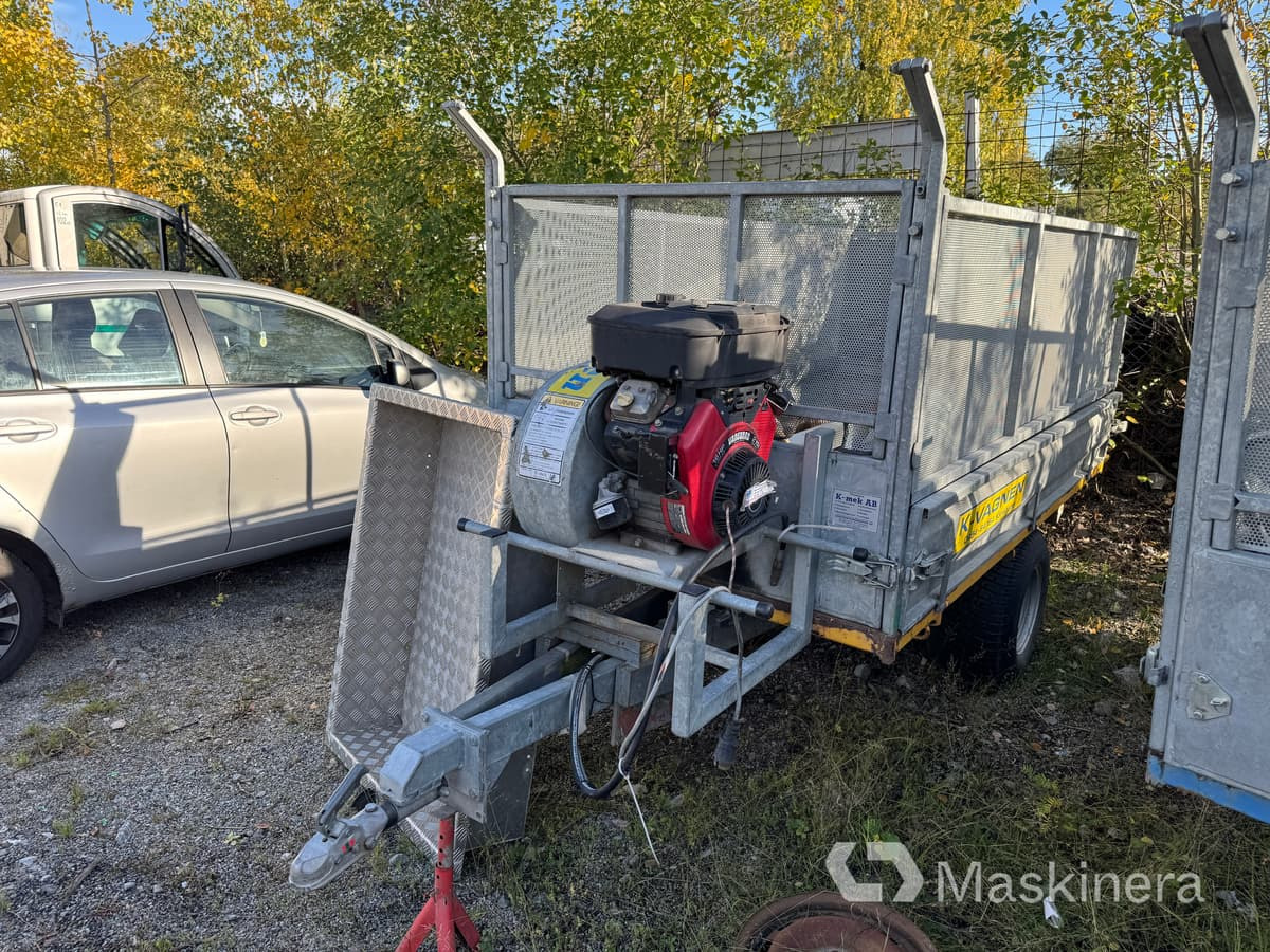 Lövvagn K-Vagnen med bensinmotor - Садовое оборудование, Прицеп: фото 1 Lövvagn K-Vagnen med bensinmotor - Садовое оборудование, Прицеп: фото 1