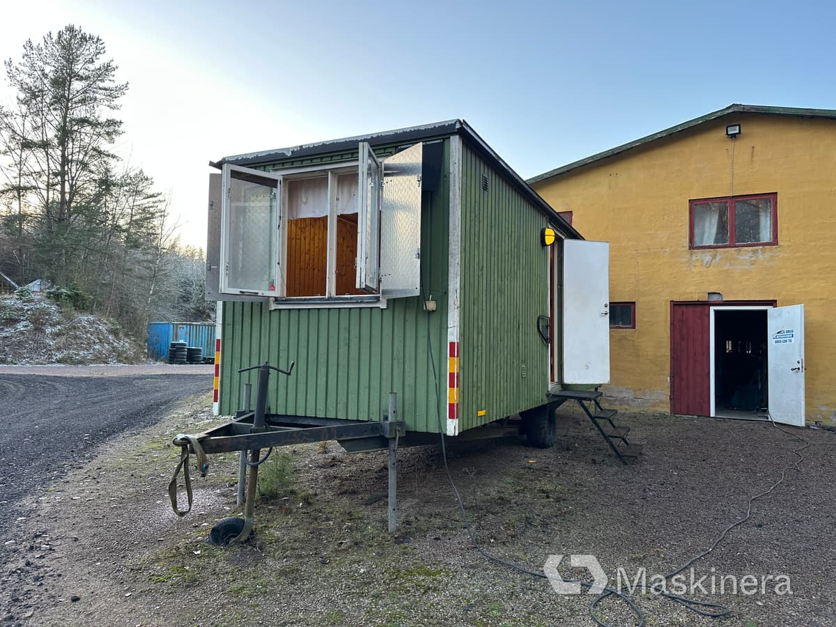 Manskapsbod Arbetsvagn Manskapsbod Arbetsvagn - Жилой контейнер, Прицеп: фото 2 Manskapsbod Arbetsvagn Manskapsbod Arbetsvagn - Жилой контейнер, Прицеп: фото 2