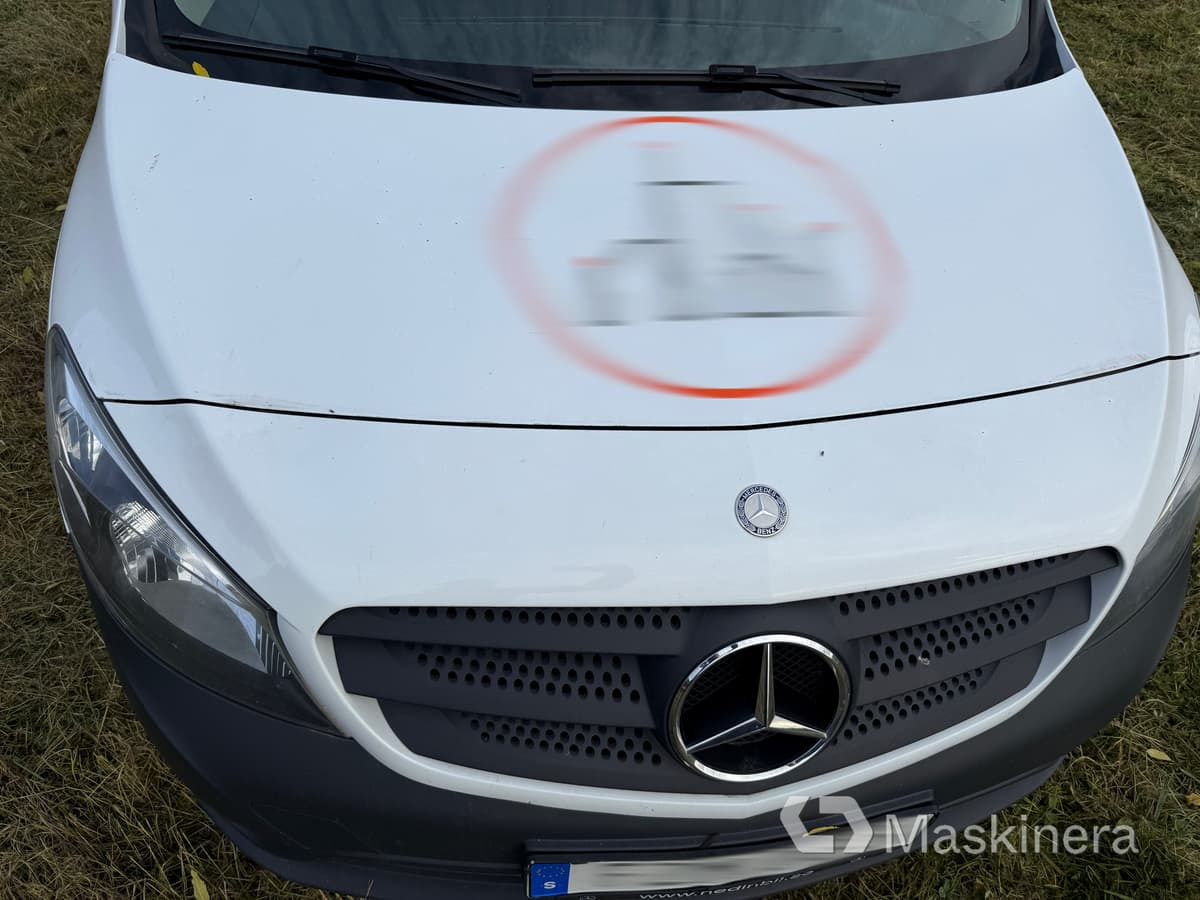 Цельнометаллический фургон Skåpbil Mercedes Benz Citan: фото 12