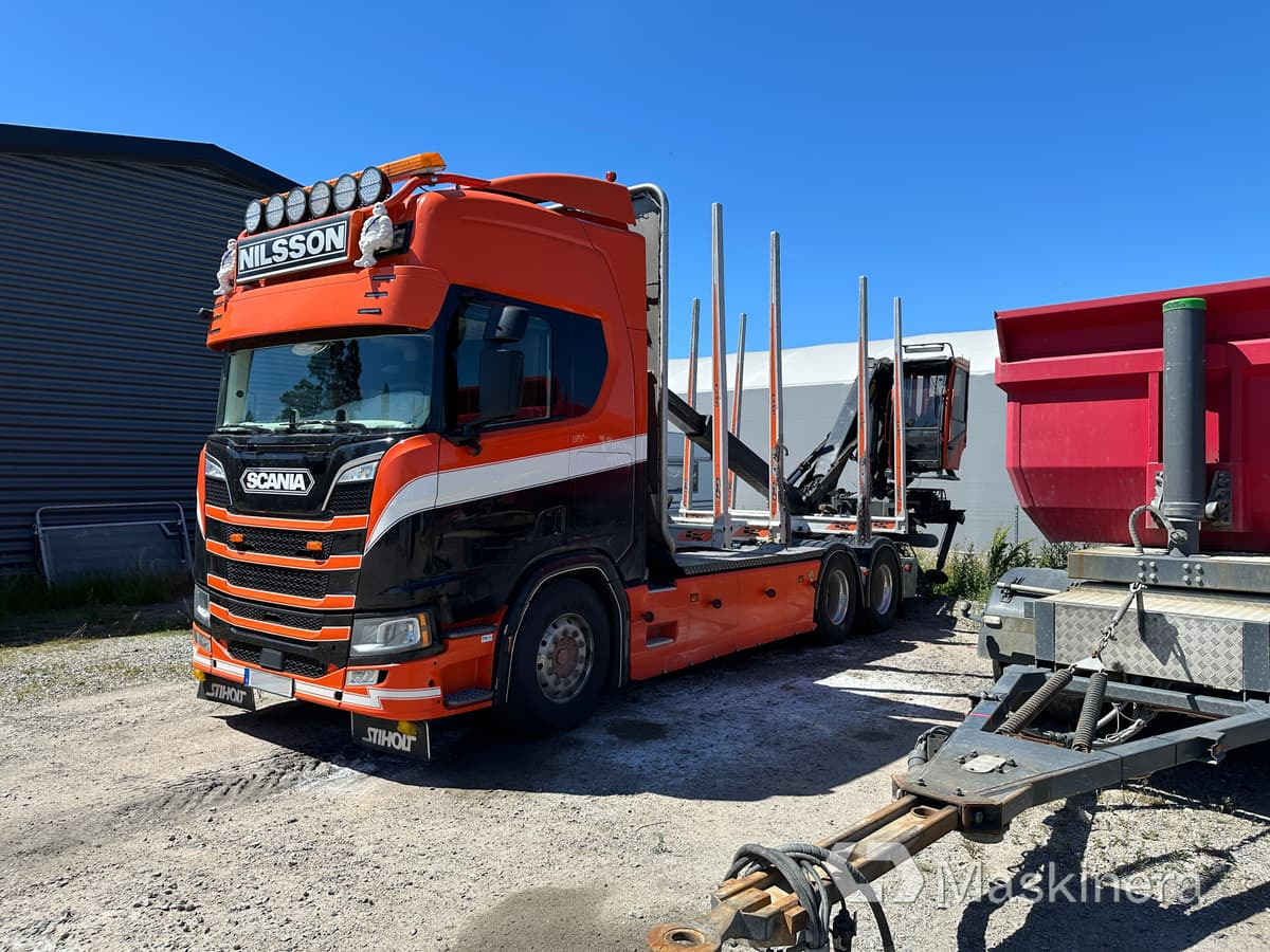 Timmerbil Scania R650B 6X4 NB - Лесовоз: фото 3 Timmerbil Scania R650B 6X4 NB - Лесовоз: фото 3