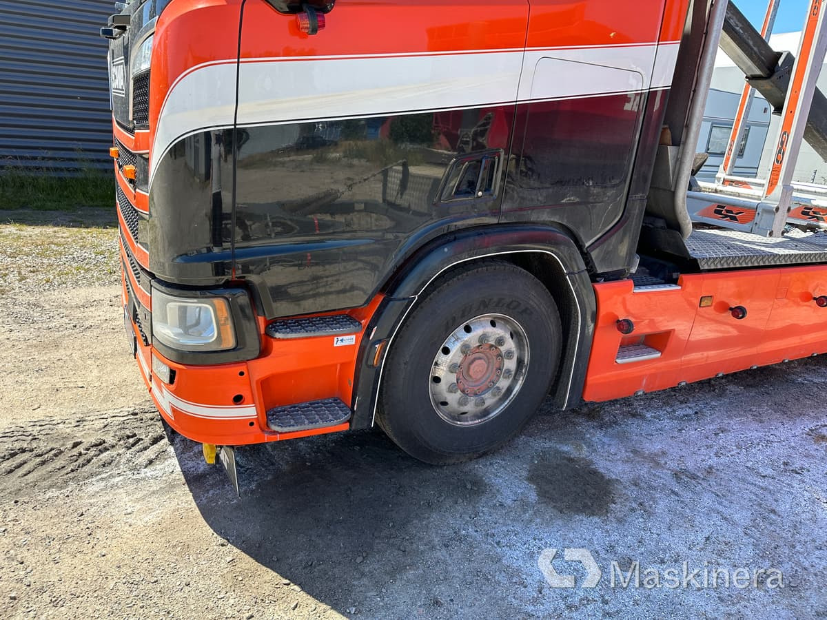 Лесовоз Timmerbil Scania R650B 6X4 NB + Släp: фото 33