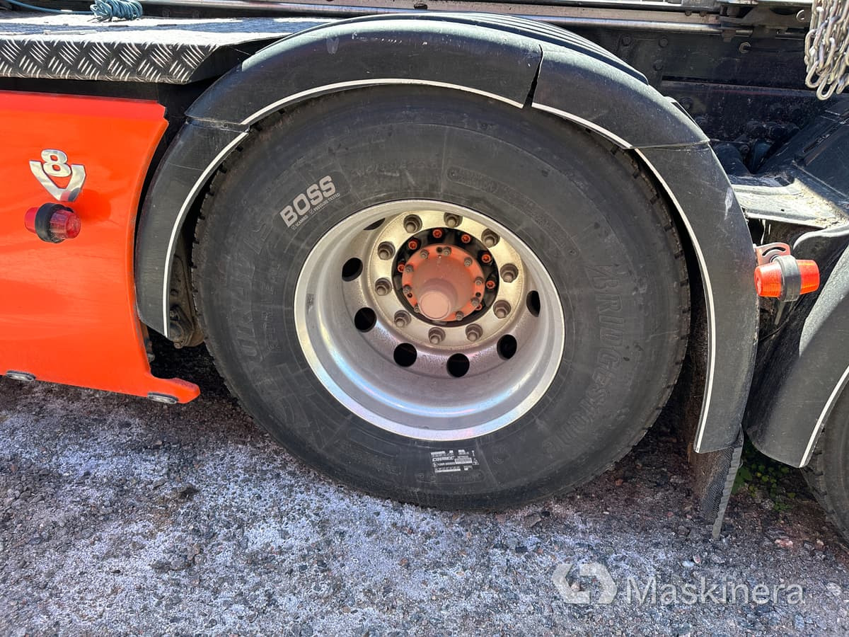 Лесовоз Timmerbil Scania R650B 6X4 NB + Släp: фото 28