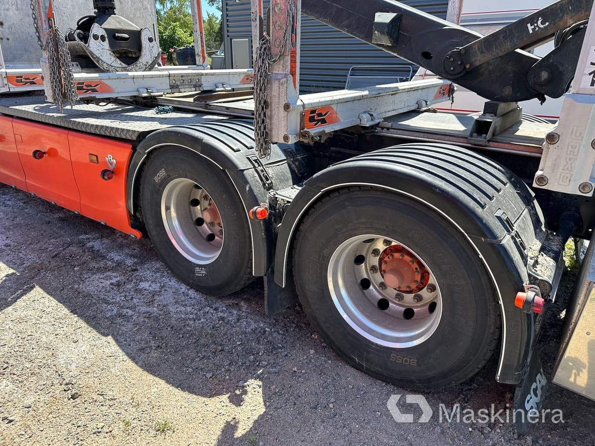 Лесовоз Timmerbil Scania R650B 6X4 NB + Släp: фото 26