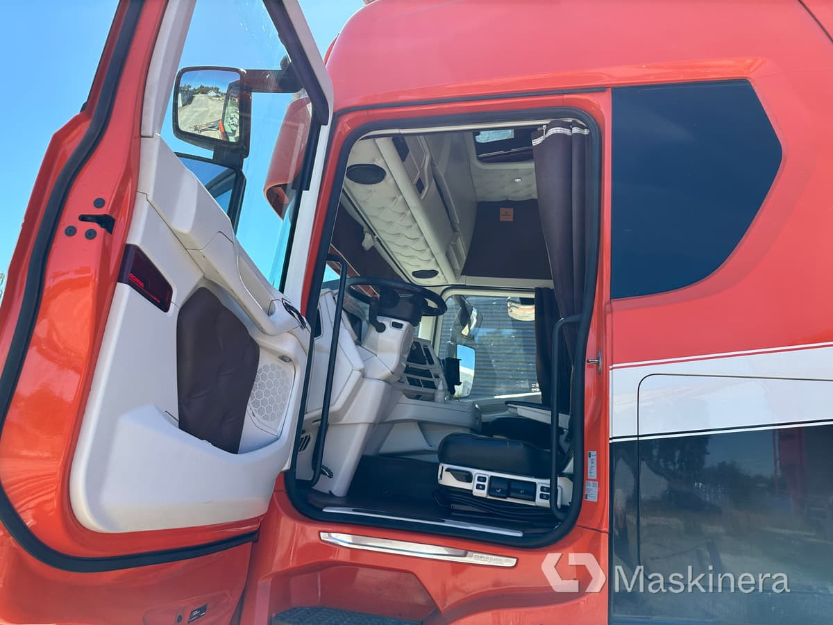 Лесовоз Timmerbil Scania R650B 6X4 NB + Släp: фото 49