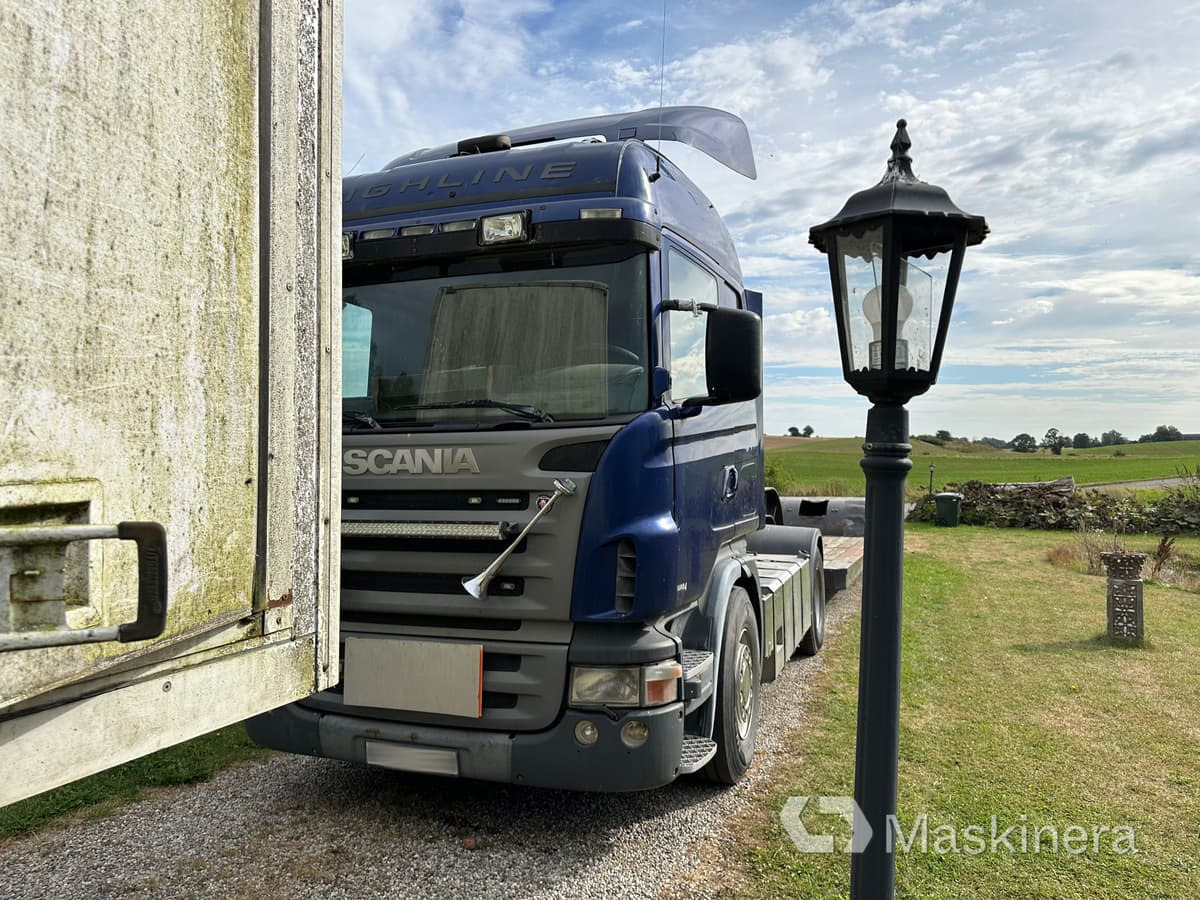 Scania R420 highline A-traktor Scania + 2 släp - Тягач, Полуприцеп бортовой/ Платформа: фото 2 Scania R420 highline A-traktor Scania + 2 släp - Тягач, Полуприцеп бортовой/ Платформа: фото 2