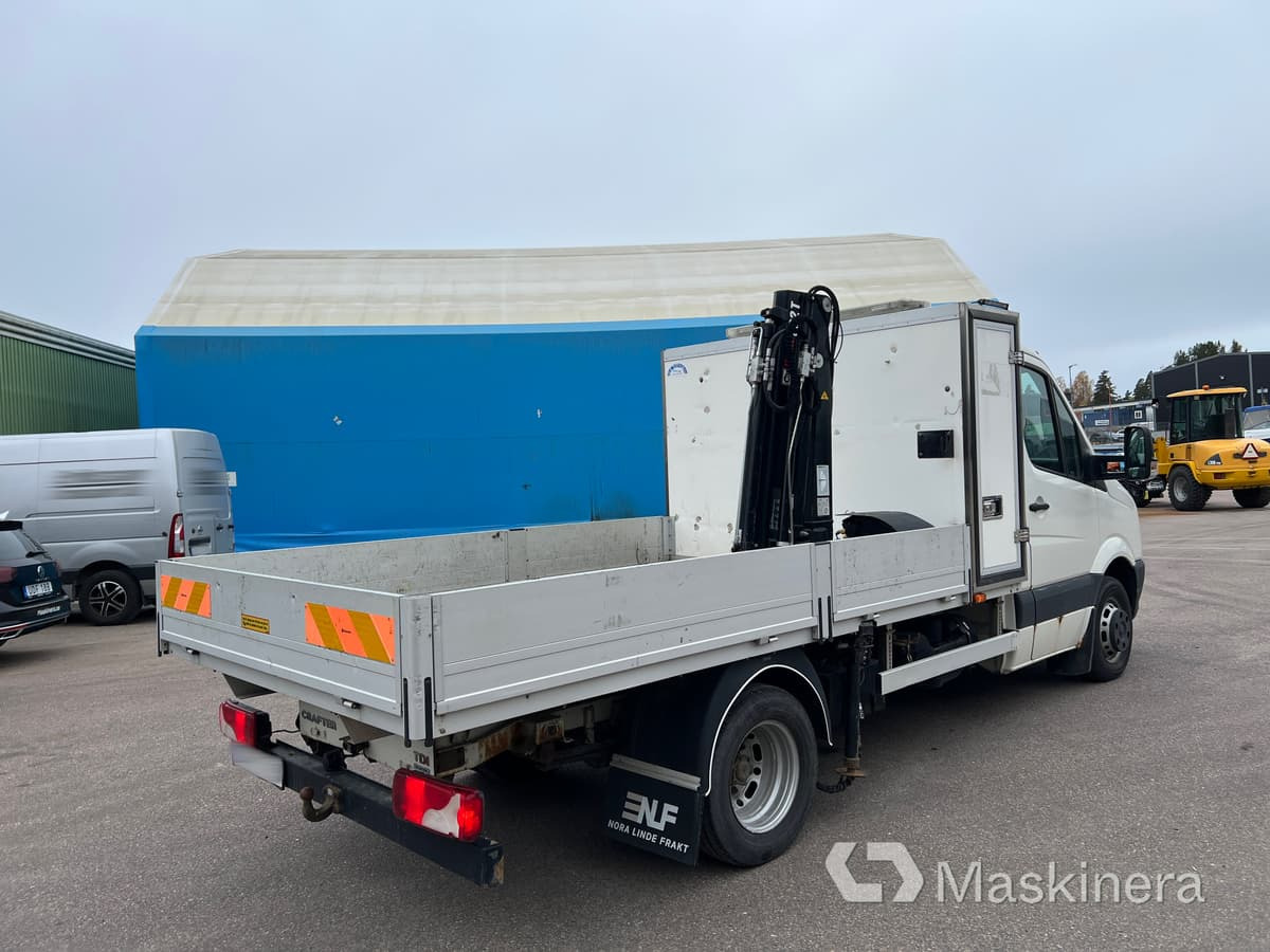 Volkswagen Crafter 50 2.5 TDI Kranbil med flak Volkswagen Crafter - Цельнометаллический фургон: фото 5 Volkswagen Crafter 50 2.5 TDI Kranbil med flak Volkswagen Crafter - Цельнометаллический фургон: фото 5