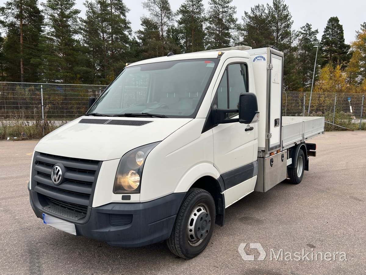 Volkswagen Crafter 50 2.5 TDI Kranbil med flak Volkswagen Crafter - Цельнометаллический фургон: фото 1 Volkswagen Crafter 50 2.5 TDI Kranbil med flak Volkswagen Crafter - Цельнометаллический фургон: фото 1