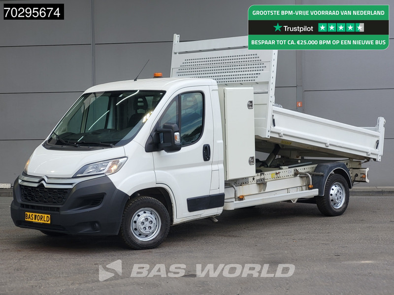 Citroën Jumper 110pk Kipper met Kist Trekhaak Euro6 Tipper Benne Kieper Trekhaak - Малотоннажный самосвал: фото 1 Citroën Jumper 110pk Kipper met Kist Trekhaak Euro6 Tipper Benne Kieper Trekhaak - Малотоннажный самосвал: фото 1