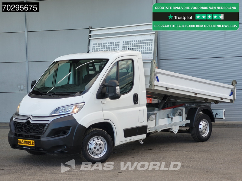 Citroën Jumper 130pk Kipper met Kist Trekhaak Euro6 Tipper Benne Kieper Airco Trekhaak Cruise control - Малотоннажный самосвал: фото 1 Citroën Jumper 130pk Kipper met Kist Trekhaak Euro6 Tipper Benne Kieper Airco Trekhaak Cruise control - Малотоннажный самосвал: фото 1