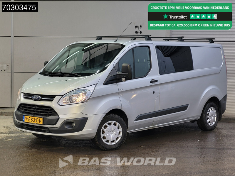 Ford Transit Custom 100pk Dubbel Cabine L2H1 Trekhaak Navi Airco Cruise Camera Parkeersensoren v+a Imperiaal APK 02-2026 Euro6 L2 DC Doka Mixto Airc - Легковой фургон: фото 1 Ford Transit Custom 100pk Dubbel Cabine L2H1 Trekhaak Navi Airco Cruise Camera Parkeersensoren v+a Imperiaal APK 02-2026 Euro6 L2 DC Doka Mixto Airc - Легковой фургон: фото 1