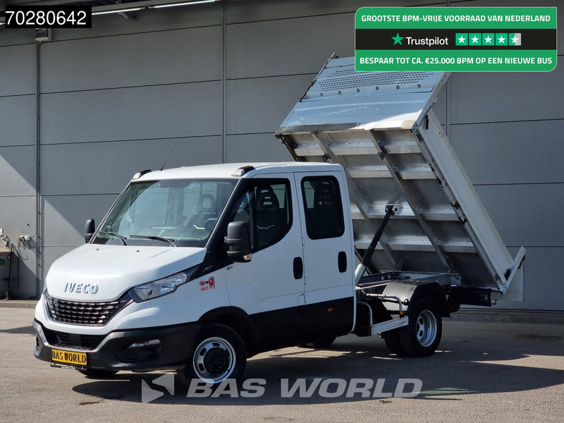 Iveco Daily 35C14 Kipper Dubbel Cabine Dubbellucht 3,5t Trekhaak Airco Cruise Euro6 Tipper Benne Kieper Airco Dubbel cabine Trekhaak Cruise - Малотоннажный самосвал: фото 1 Iveco Daily 35C14 Kipper Dubbel Cabine Dubbellucht 3,5t Trekhaak Airco Cruise Euro6 Tipper Benne Kieper Airco Dubbel cabine Trekhaak Cruise - Малотоннажный самосвал: фото 1