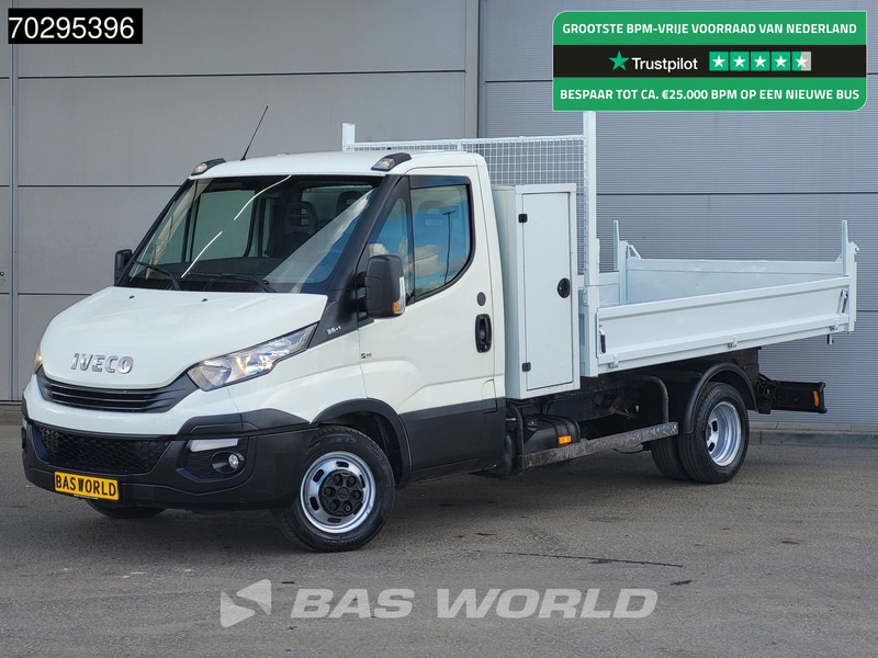 Iveco Daily 35C14 Kipper met Kist 3.5t trekhaak Euro6 Airco Cruise Tipper Benne 2m3 Airco Trekhaak Cruise control - Малотоннажный самосвал: фото 1 Iveco Daily 35C14 Kipper met Kist 3.5t trekhaak Euro6 Airco Cruise Tipper Benne 2m3 Airco Trekhaak Cruise control - Малотоннажный самосвал: фото 1
