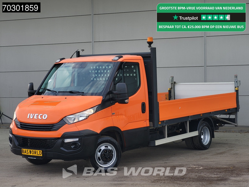 Iveco Daily 35C14 Open Laadbak Dubbelucht 3,5t Trekhaak Navi Airco Euro6 Pritsche Pickup Open Box Airco Trekhaak - Малотоннажный бортовой грузовик: фото 1 Iveco Daily 35C14 Open Laadbak Dubbelucht 3,5t Trekhaak Navi Airco Euro6 Pritsche Pickup Open Box Airco Trekhaak - Малотоннажный бортовой грузовик: фото 1