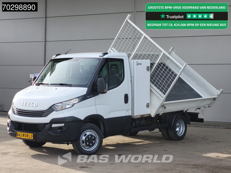 Iveco Daily 35C15 3.0L Kipper met Kist Dubbellucht 3,5t Trekhaak 150PK Airco Euro6 Tipper Benne Kieper Airco Trekhaak Cruise control - Малотоннажный самосвал: фото 1 Iveco Daily 35C15 3.0L Kipper met Kist Dubbellucht 3,5t Trekhaak 150PK Airco Euro6 Tipper Benne Kieper Airco Trekhaak Cruise control - Малотоннажный самосвал: фото 1