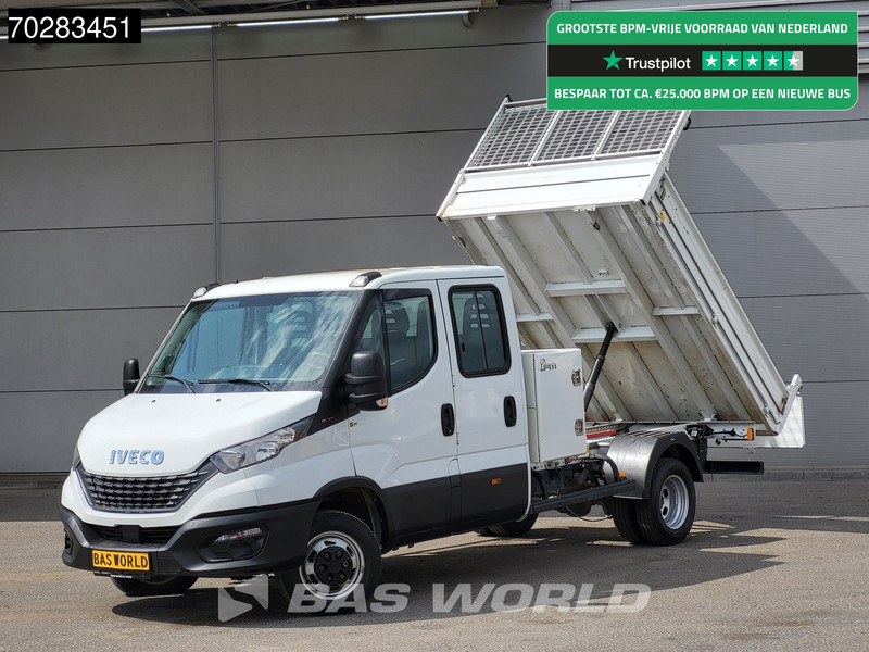 Iveco Daily 35C16 3.0L Kipper met Kist Dubbel Cabine Dubbellucht 3,5t Trekhaak Airco Cruise Euro6 Kieper Tipper Benne Airco Trekhaak Cruise - Малотоннажный самосвал: фото 1 Iveco Daily 35C16 3.0L Kipper met Kist Dubbel Cabine Dubbellucht 3,5t Trekhaak Airco Cruise Euro6 Kieper Tipper Benne Airco Trekhaak Cruise - Малотоннажный самосвал: фото 1