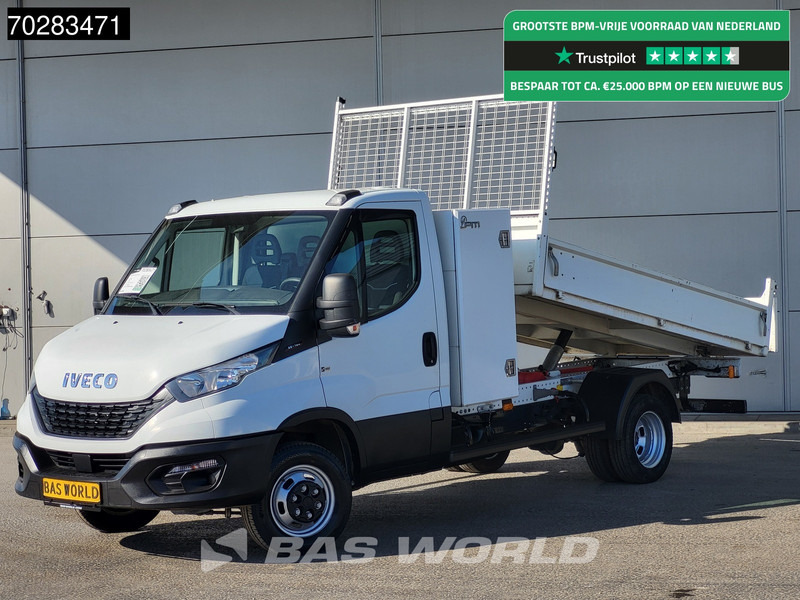 Iveco Daily 35C16 3.0L Kipper met Kist Dubbellucht 3,5t Trekhaak Airco Cruise Euro6 Tipper Benne Kieper 2m3 Airco Trekhaak Cruise control - Малотоннажный самосвал: фото 1 Iveco Daily 35C16 3.0L Kipper met Kist Dubbellucht 3,5t Trekhaak Airco Cruise Euro6 Tipper Benne Kieper 2m3 Airco Trekhaak Cruise control - Малотоннажный самосвал: фото 1