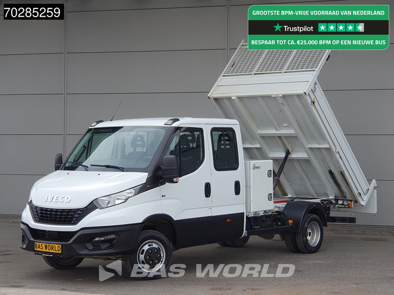 Iveco Daily 35C16 3.0L Open Laadbak met Kist Dubbel Cabine Dubbellucht Navi Airco Cruise Camera Euro6 Pritsche Pickup Open Box 2m3 Airco Tre - Малотоннажный бортовой грузовик: фото 1 Iveco Daily 35C16 3.0L Open Laadbak met Kist Dubbel Cabine Dubbellucht Navi Airco Cruise Camera Euro6 Pritsche Pickup Open Box 2m3 Airco Tre - Малотоннажный бортовой грузовик: фото 1