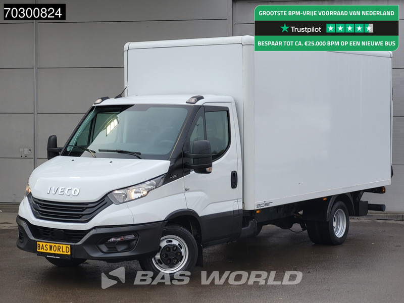 Iveco Daily 35C16 Laadklep Bakwagen Dubbellucht 160PK Airco Euro6 Meubelbak Koffer Airco - Фургон с закрытым кузовом: фото 1 Iveco Daily 35C16 Laadklep Bakwagen Dubbellucht 160PK Airco Euro6 Meubelbak Koffer Airco - Фургон с закрытым кузовом: фото 1