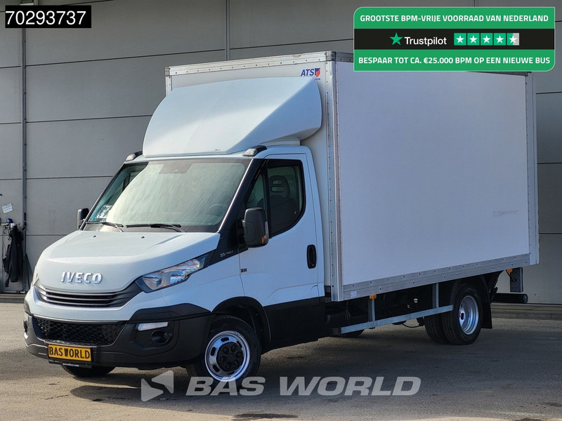 Iveco Daily 35C16 Laadklep Dubbellucht Bakwagen Airco Cruise Euro6 Meubelbak Koffer 20m3 Airco Cruise control - Фургон с закрытым кузовом: фото 1 Iveco Daily 35C16 Laadklep Dubbellucht Bakwagen Airco Cruise Euro6 Meubelbak Koffer 20m3 Airco Cruise control - Фургон с закрытым кузовом: фото 1