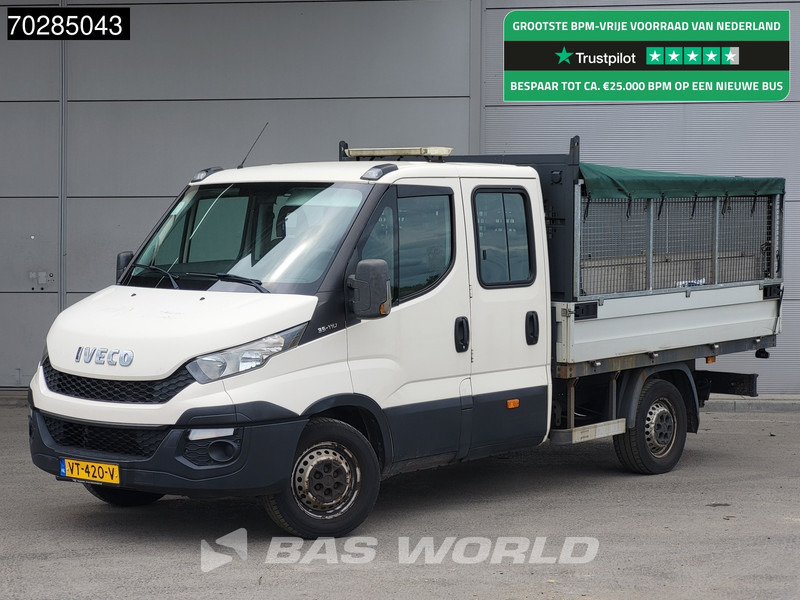 Iveco Daily 35S11 Open Laadbak met Kist Dubbel Cabine 3,5t Trekhaak Airco Pickup Pritsche Open Box Airco Trekhaak - Малотоннажный бортовой грузовик: фото 1 Iveco Daily 35S11 Open Laadbak met Kist Dubbel Cabine 3,5t Trekhaak Airco Pickup Pritsche Open Box Airco Trekhaak - Малотоннажный бортовой грузовик: фото 1