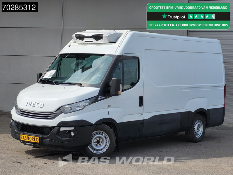 Iveco Daily 35S14 Koelwagen Automaat Airco Cruise Euro6 Koel Koeler Kühl Kühler Kühlwagen 9m3 Airco Cruise control - Фургон-рефрижератор: фото 1 Iveco Daily 35S14 Koelwagen Automaat Airco Cruise Euro6 Koel Koeler Kühl Kühler Kühlwagen 9m3 Airco Cruise control - Фургон-рефрижератор: фото 1