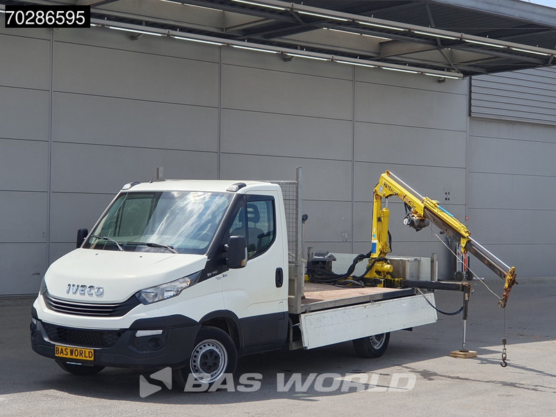 Iveco Daily 35S14 Open Laadbak Kraanwagen Hyva HA15 Euro6 3,5t Trekhaak Crane Kranwagen Pritsche Pickup Open Box Trekhaak - Малотоннажный бортовой грузовик: фото 5 Iveco Daily 35S14 Open Laadbak Kraanwagen Hyva HA15 Euro6 3,5t Trekhaak Crane Kranwagen Pritsche Pickup Open Box Trekhaak - Малотоннажный бортовой грузовик: фото 5