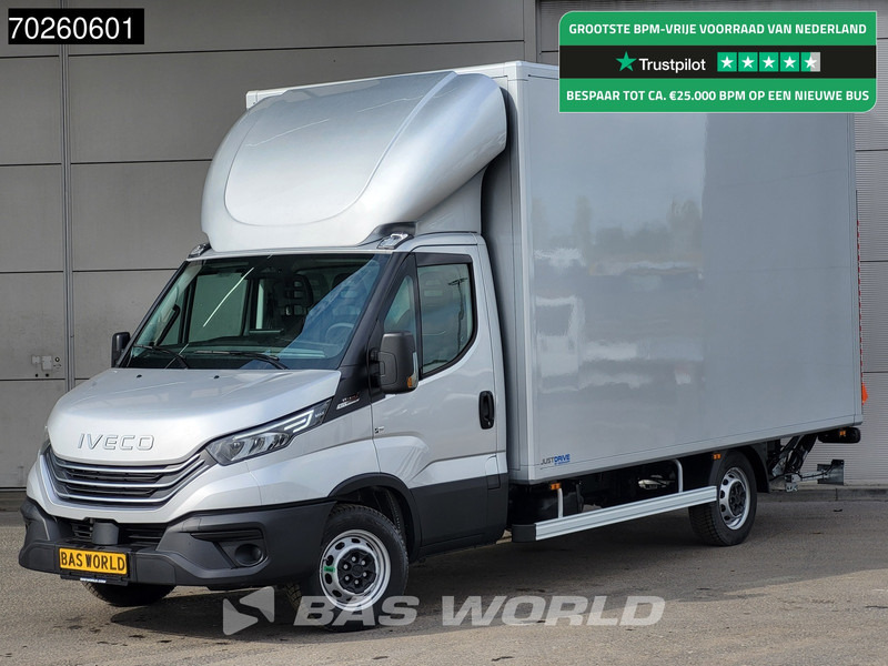 Iveco Daily 35S21 Automaat Lat om lat Dhollandia laadklep Bakwagen ACC LED Meubelbak Koffer 22m3 Airco - Фургон с закрытым кузовом: фото 1 Iveco Daily 35S21 Automaat Lat om lat Dhollandia laadklep Bakwagen ACC LED Meubelbak Koffer 22m3 Airco - Фургон с закрытым кузовом: фото 1