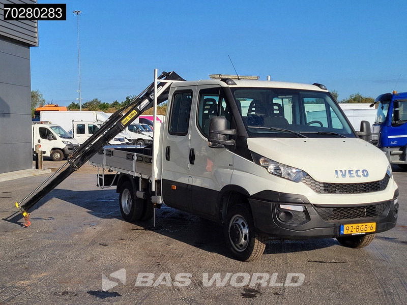 Iveco Daily 50C17 3,0L Automaat 170PK HIAB 017T-2 DC Open laadbak Dubbellucht Airco Euro6 Pickup Crane Kraanwagen Kranwagen Pritsche Airco D - Малотоннажный бортовой грузовик: фото 3 Iveco Daily 50C17 3,0L Automaat 170PK HIAB 017T-2 DC Open laadbak Dubbellucht Airco Euro6 Pickup Crane Kraanwagen Kranwagen Pritsche Airco D - Малотоннажный бортовой грузовик: фото 3