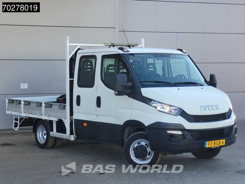 Iveco Daily 50C17 3.0L Automaat DC Open laadbak Kraan Hiab 017T-2 Airco APK 10-2025 Pickup Crane Kraanwagen Pritsche Airco Dubbel cabine - Малотоннажный бортовой грузовик: фото 3 Iveco Daily 50C17 3.0L Automaat DC Open laadbak Kraan Hiab 017T-2 Airco APK 10-2025 Pickup Crane Kraanwagen Pritsche Airco Dubbel cabine - Малотоннажный бортовой грузовик: фото 3