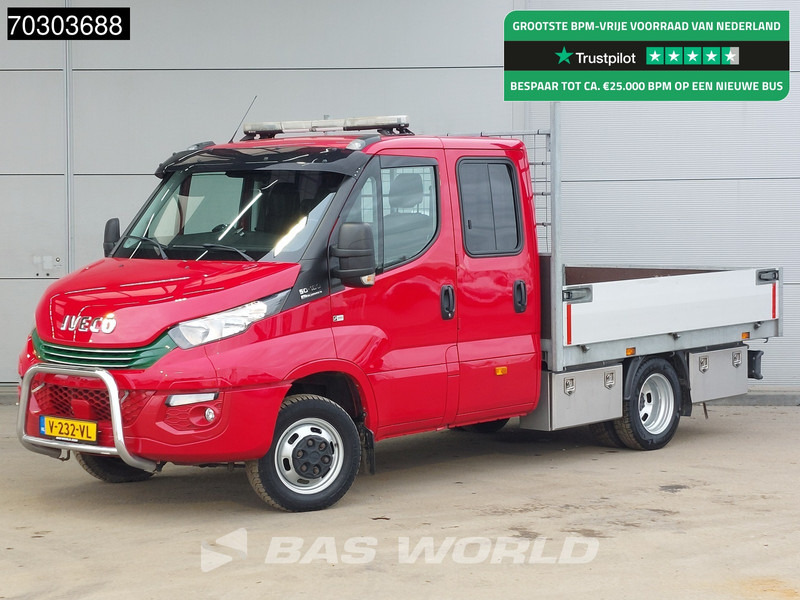 Iveco Daily 50C18 3.0L Automaat Open Laadbak Dubbellucht 3,5t Trekhaak Navi Airco Cruise Camera APK 07-2026 Euro6 Pritsche Pickup Open Box A - Малотоннажный бортовой грузовик: фото 1 Iveco Daily 50C18 3.0L Automaat Open Laadbak Dubbellucht 3,5t Trekhaak Navi Airco Cruise Camera APK 07-2026 Euro6 Pritsche Pickup Open Box A - Малотоннажный бортовой грузовик: фото 1