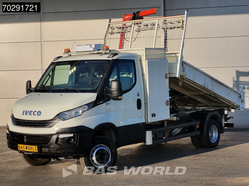 Iveco Daily 70C18 3.0L Open Laadbak 500KG Kraan Kraanwagen Open Laadbak 3,5t Trekhaak Airco Cruise Euro6 Kraan Crane Kranwagen Pritsche Pick - Малотоннажный бортовой грузовик: фото 5 Iveco Daily 70C18 3.0L Open Laadbak 500KG Kraan Kraanwagen Open Laadbak 3,5t Trekhaak Airco Cruise Euro6 Kraan Crane Kranwagen Pritsche Pick - Малотоннажный бортовой грузовик: фото 5