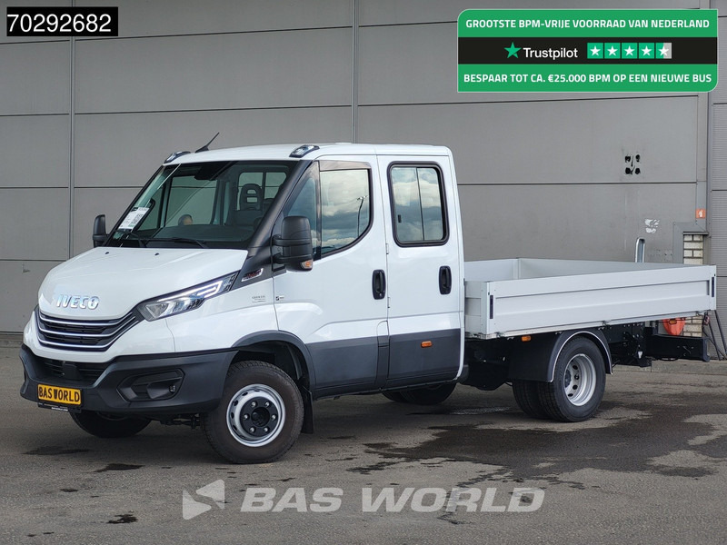 Iveco Daily 70C21 3.0L Automaat Dubbellucht 210PK Open Laadbak 3,5t Trekhaak 210PK LED Airco Cruise Euro6 Pritsche Pickup Airco Trekhaak Cru - Малотоннажный бортовой грузовик: фото 1 Iveco Daily 70C21 3.0L Automaat Dubbellucht 210PK Open Laadbak 3,5t Trekhaak 210PK LED Airco Cruise Euro6 Pritsche Pickup Airco Trekhaak Cru - Малотоннажный бортовой грузовик: фото 1