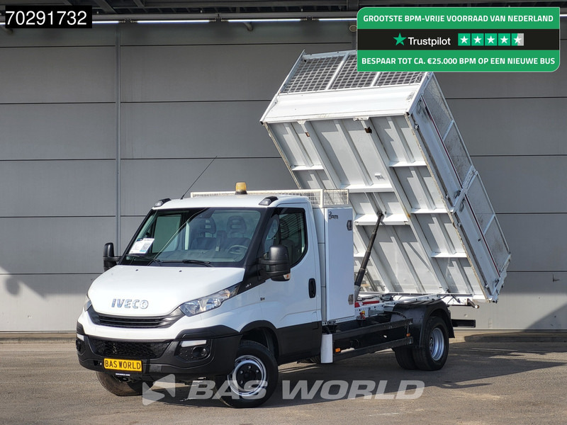 Iveco Daily 72C18 3.0L Open Laadbak met Kist Dubbellucht 3,5t Trekhaak Airco Cruise Euro6 Pritsche Pickup Open Box Airco Trekhaak Cruise con - Малотоннажный бортовой грузовик: фото 1 Iveco Daily 72C18 3.0L Open Laadbak met Kist Dubbellucht 3,5t Trekhaak Airco Cruise Euro6 Pritsche Pickup Open Box Airco Trekhaak Cruise con - Малотоннажный бортовой грузовик: фото 1