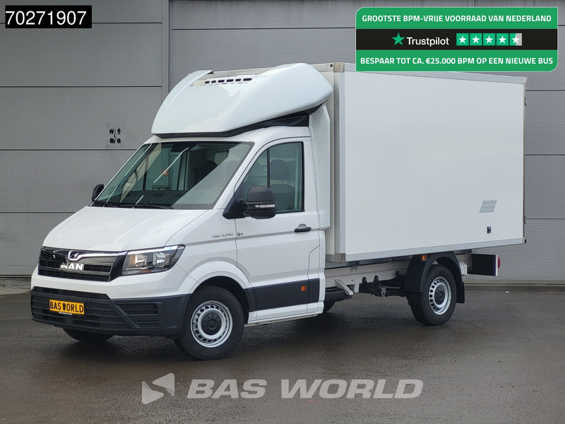 MAN TGE 3.140 Koelwagen Zijdeur Carrier CITIMAX 280 Bakwagen Koel Koeler KÜHLER 13m3 Airco - Фургон-рефрижератор: фото 1 MAN TGE 3.140 Koelwagen Zijdeur Carrier CITIMAX 280 Bakwagen Koel Koeler KÜHLER 13m3 Airco - Фургон-рефрижератор: фото 1