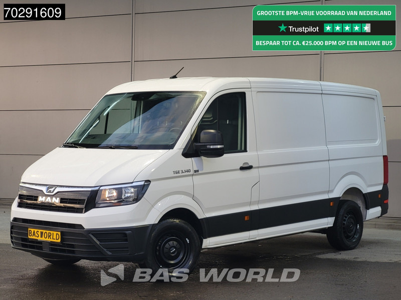 MAN TGE 3.140 L3H2 Trekhaak Airco Cruise Camera Euro6 CarPlay L2H1 Laag Dak 11m3 Airco Trekhaak Cruise control - Цельнометаллический фургон: фото 1 MAN TGE 3.140 L3H2 Trekhaak Airco Cruise Camera Euro6 CarPlay L2H1 Laag Dak 11m3 Airco Trekhaak Cruise control - Цельнометаллический фургон: фото 1
