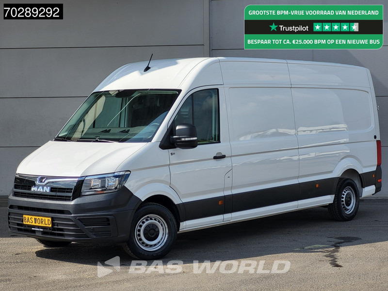 MAN TGE 3.140 L4H3 Trekhaak Airco Cruise Camera Parkeersensoren Euro6 L3H2 15m3 Airco Trekhaak Cruise control - Цельнометаллический фургон: фото 1 MAN TGE 3.140 L4H3 Trekhaak Airco Cruise Camera Parkeersensoren Euro6 L3H2 15m3 Airco Trekhaak Cruise control - Цельнометаллический фургон: фото 1