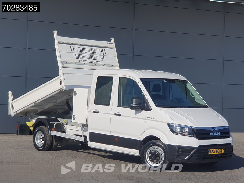 MAN TGE 5.120 Kipper met Kist Dubbel Cabine Dubbellucht 3,5t Trekhaak Navi Airco Cruise Camera Euro6 Tipper Benne Kieper 2m3 Airco Trekhaak Cr - Малотоннажный самосвал: фото 3 MAN TGE 5.120 Kipper met Kist Dubbel Cabine Dubbellucht 3,5t Trekhaak Navi Airco Cruise Camera Euro6 Tipper Benne Kieper 2m3 Airco Trekhaak Cr - Малотоннажный самосвал: фото 3