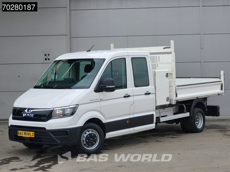 MAN TGE 5.120 Kipper met Kist Dubbel Cabine Dubbellucht 3,5t Trekhaak Navi Airco Cruise Euro6 Tipper Kipper Benne Airco Dubbel cabine Trekhaak - Малотоннажный самосвал: фото 3 MAN TGE 5.120 Kipper met Kist Dubbel Cabine Dubbellucht 3,5t Trekhaak Navi Airco Cruise Euro6 Tipper Kipper Benne Airco Dubbel cabine Trekhaak - Малотоннажный самосвал: фото 3