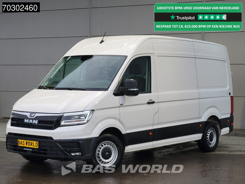 MAN eTGE 3.140 Elektrisch 115km WLTP 35,8kWh LED Navi Airco Cruise Camera Parkeersensoren v+a Airco Cruise control - Цельнометаллический фургон, Электрический фургон: фото 1 MAN eTGE 3.140 Elektrisch 115km WLTP 35,8kWh LED Navi Airco Cruise Camera Parkeersensoren v+a Airco Cruise control - Цельнометаллический фургон, Электрический фургон: фото 1
