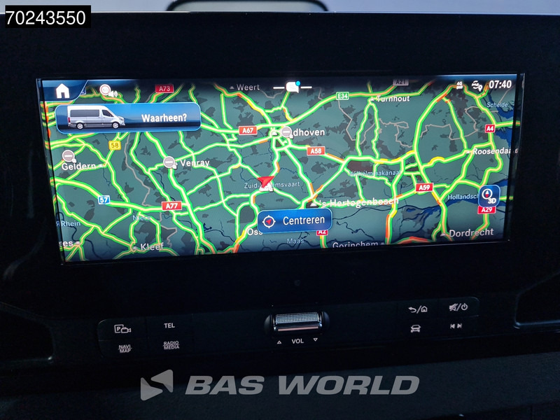 Новый Цельнометаллический фургон Mercedes-Benz Sprinter 319 CDI Automaat L3H2 4x4 New Model! Overland Special Off Grid ACC Camera MBUX Allrad 4WD Camper basis Airco: фото 13