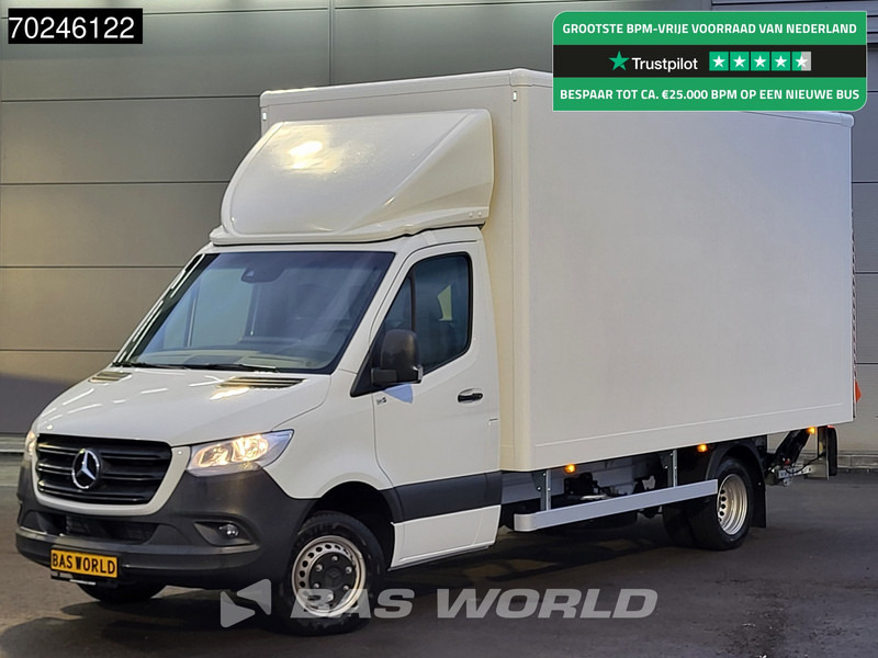 Mercedes-Benz Sprinter 515 CDI Automaat Laadklep Zijdeur Dubbellucht Bakwagen MBUX Airco Cruise MBUX Koffer Meubelbak 21m3 Airco Cruise control - Фургон с закрытым кузовом: фото 1 Mercedes-Benz Sprinter 515 CDI Automaat Laadklep Zijdeur Dubbellucht Bakwagen MBUX Airco Cruise MBUX Koffer Meubelbak 21m3 Airco Cruise control - Фургон с закрытым кузовом: фото 1