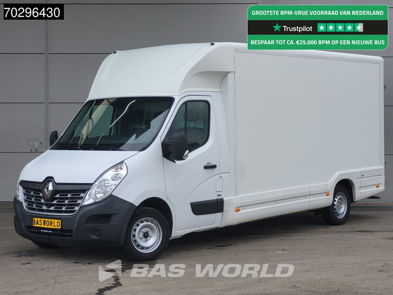 Renault Master 145PK 456cm Bakwagen Achterdeuren Airco Cruise Euro6 Meubelbak Koffer Airco Cruise control - Фургон с закрытым кузовом: фото 1 Renault Master 145PK 456cm Bakwagen Achterdeuren Airco Cruise Euro6 Meubelbak Koffer Airco Cruise control - Фургон с закрытым кузовом: фото 1