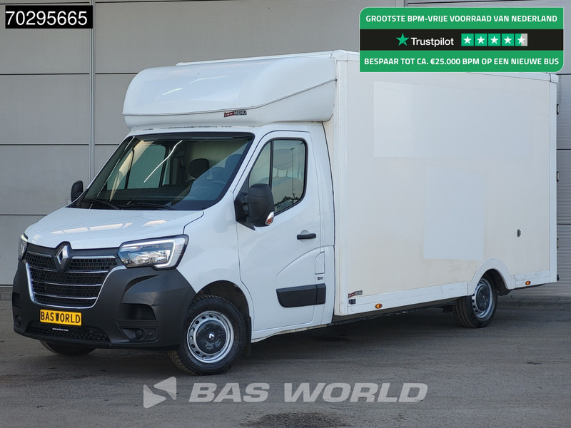 Renault Master 145PK Bakwagen Lowliner LED Airco Cruise Achterdeuren Meubelbak Koffer Airco Cruise control - Фургон с закрытым кузовом: фото 1 Renault Master 145PK Bakwagen Lowliner LED Airco Cruise Achterdeuren Meubelbak Koffer Airco Cruise control - Фургон с закрытым кузовом: фото 1
