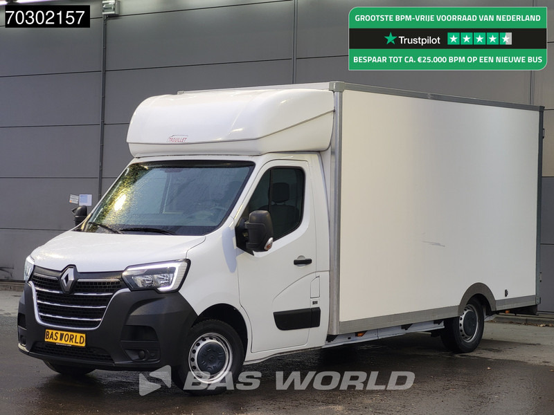 Renault Master 145PK Lowliner Bakwagen LED Navi Airco Cruise Euro6 Meubelbak Koffer Airco Cruise control - Фургон с закрытым кузовом: фото 1 Renault Master 145PK Lowliner Bakwagen LED Navi Airco Cruise Euro6 Meubelbak Koffer Airco Cruise control - Фургон с закрытым кузовом: фото 1