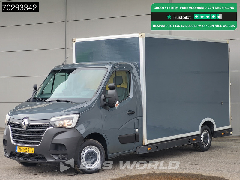 Renault Master 150PK Bakwagen Airco Cruise Luchtvering Meubelbak Plancher Verkoopwagen Foodtruck Paardenwagen 18m3 Airco Cruise control - Фургон с закрытым кузовом: фото 1 Renault Master 150PK Bakwagen Airco Cruise Luchtvering Meubelbak Plancher Verkoopwagen Foodtruck Paardenwagen 18m3 Airco Cruise control - Фургон с закрытым кузовом: фото 1