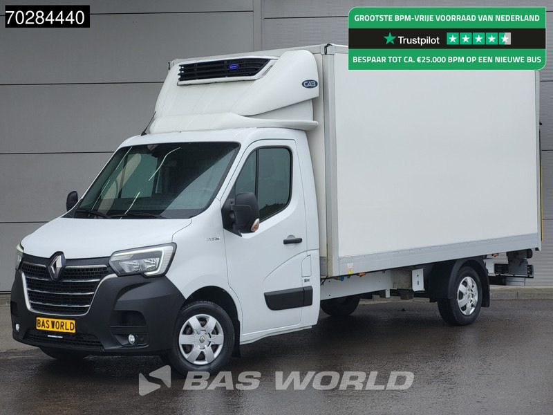 Renault Master 165PK Koelwagen Laadklep Zijdeur Carrier Xarios 350 LED Airco Cruise Camera Euro6 Koel Koeler Kühl Kühler Kühlwagen Kühlkoffer 18m3 Ai - Фургон-рефрижератор: фото 1 Renault Master 165PK Koelwagen Laadklep Zijdeur Carrier Xarios 350 LED Airco Cruise Camera Euro6 Koel Koeler Kühl Kühler Kühlwagen Kühlkoffer 18m3 Ai - Фургон-рефрижератор: фото 1