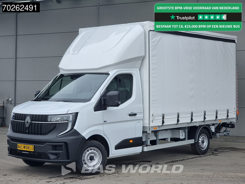Renault Master 170pk Schuifzeilen met Laadklep 2025 Model LED Carplay Airco Cruise Schuifzeil Zeilen Koffer Meubelbak 21m3 Airco Cruise control - Тентованный фургон: фото 1 Renault Master 170pk Schuifzeilen met Laadklep 2025 Model LED Carplay Airco Cruise Schuifzeil Zeilen Koffer Meubelbak 21m3 Airco Cruise control - Тентованный фургон: фото 1